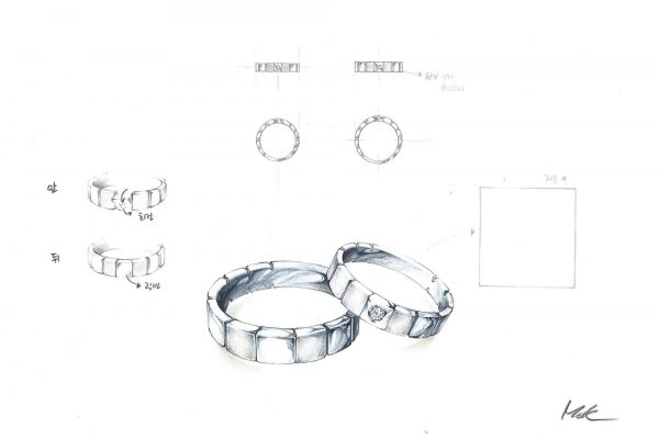 결연시 예물 펠로다이아몬드