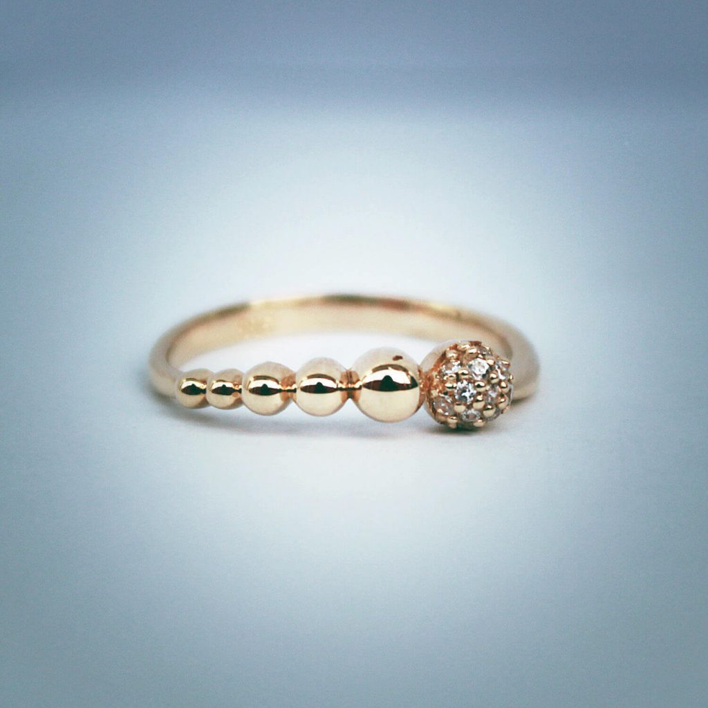 결연시 수소지 새끼손가락 반지