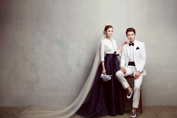 결연시 한복 드레스