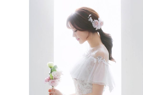 웨딩 헤어스타일과 악세사리