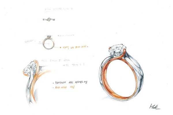 당신만의 특별한 반지를 디자인하는 인천펠로다이아몬드